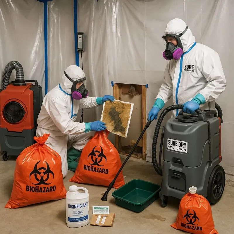 Contaminated Water Handling Protocols process in Brown County, TX