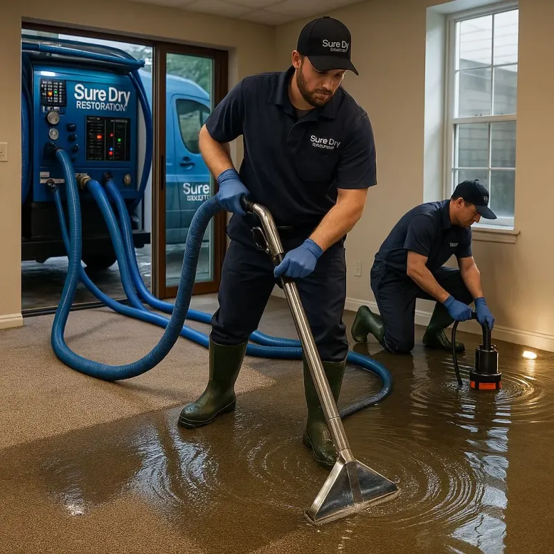 Water Extraction and Removal process in Brown County, TX